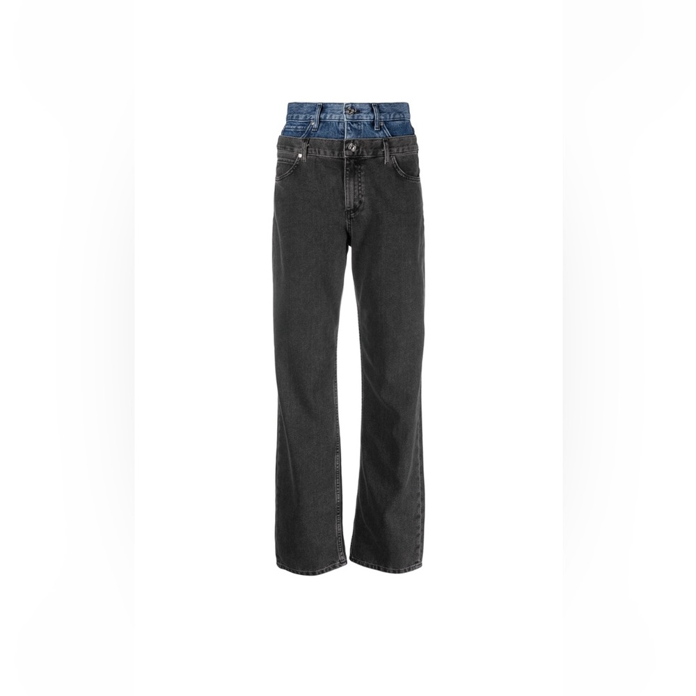Sandro double layer jeans